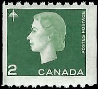 CANADA   #406 MNH COIL (5)