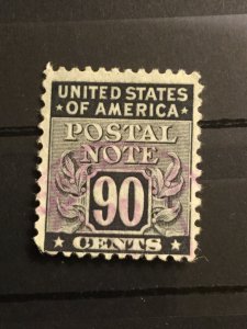 US SC# PN18 Postal Note Used