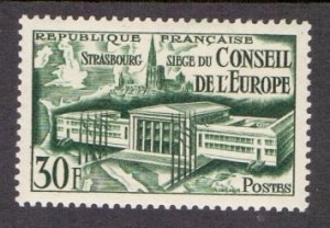 France  #679  MH  1952 council of Europe assembly