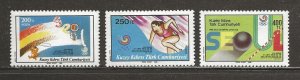 Turkish Republic of Northern Cyprus Scott catalog #231-233 Mint NH