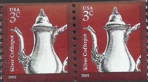# 3759 MINT NEVER HINGED SILVER COFFEE POT