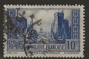 France 251 1929   10fr.  fine used