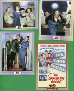 THREE STOOGES - Souvenir Sheet Set x12 #3157 -3168 MNH - Grenada E62