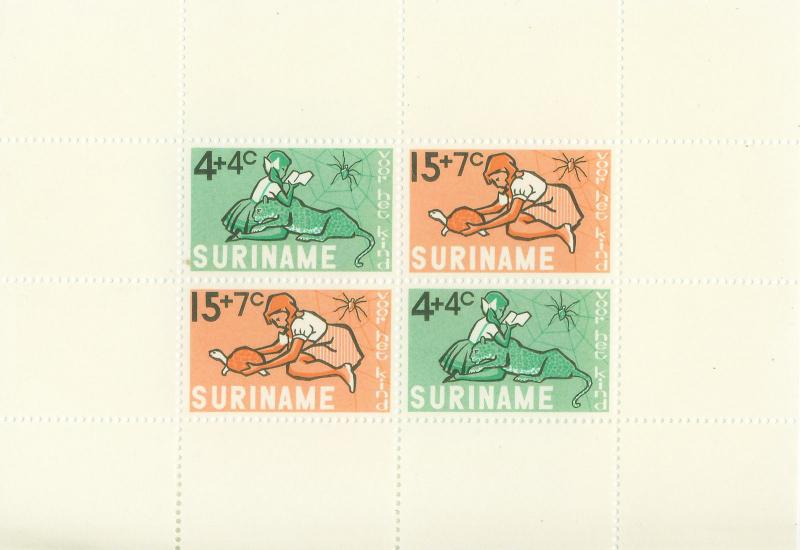 SURINAM/SURINAME 1965 MNH SC.B118/118a Child Walfare