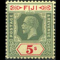 FIJI 1922 - Scott# 106 King 5s LH