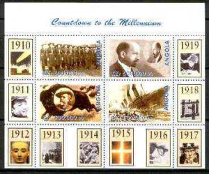 Angola 1999 Countdown to the Millennium #02 (1910-1919) p...