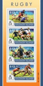 SOLOMON ISLANDS 2015 SHEET RUGBY SPORTS slm15314a