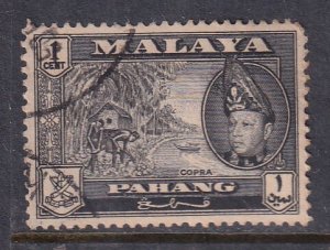 Malaya Pahang 1957 Sc 72 1c Used