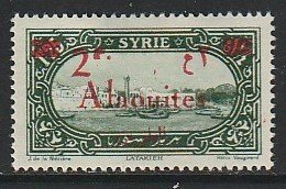 1928 Alaouites - Sc 47 - MH F - 1 single - Syria Overprints