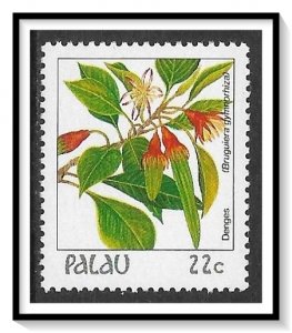 Palau #132 Indigenous Flowers MNH