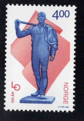 Norway Scott 1218 MNH**1999 sculpture stamp