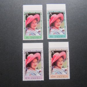 Anguilla 1980 Sc 394-397 set MNH