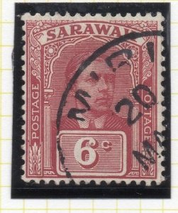 Sarawak 1928 Brooke  Early Issue Fine Used 6c. 242393