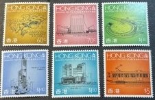 HONG KONG # 550-555--MINT/NEVER HINGED---COMPLETE SET---1989