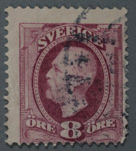 Sweden #57 Used Good Place Cancel Good Color