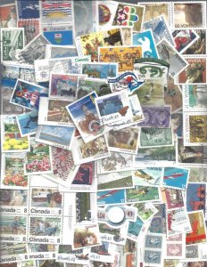 Canada 100+ DIFFERENT USED STAMPS BS27908