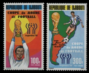 1978 Djibouti 220-221 1978 FIFA World Cup in Argentina 8,00 €