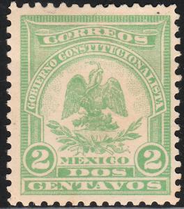 MEXICO 387, 2c DENVER ISSUE. UNUSED, HH OG. F-VF.