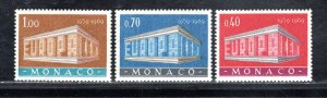 MONACO SC# 722-24 FVF/MNH