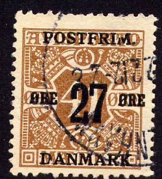 Denmark Scott 153  Used