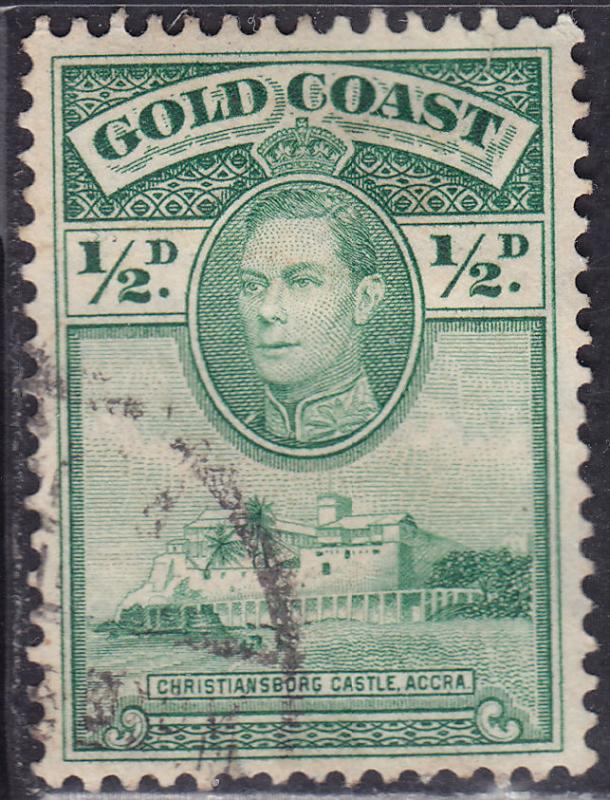 Gold Coast 115 USED 1938 Christiansborg Castle, Accra