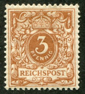 Deutsches Reich  Sc.# 46         Mi.#46c MLH  authenticated