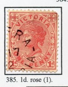 Australia Victoria 1901-10 Early Issue Used 1d. Shade 218755