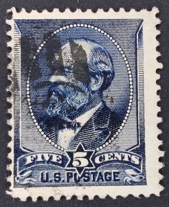 United States, Scott #216, VG used