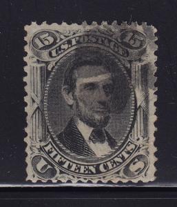 77 F-VF used neat cancel with nice color cv $ 180 ! see pic !