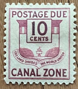 Canal Zone #J28 *MH* Single Postage Due L48