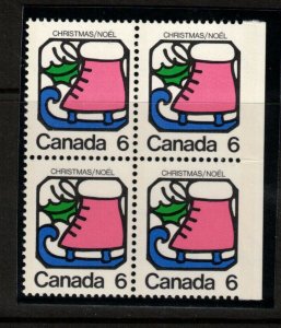 Canada #625ii Very Fine Never Hinged Imperf Right Margin Block - Super Rare