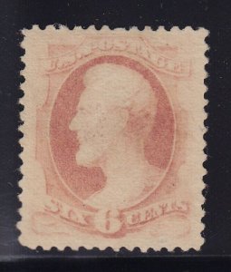186 VF unused ( mint no gum ) with nice color cv $ 275 ! see pic !