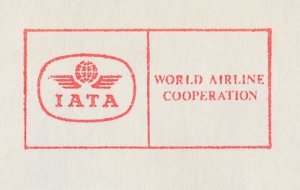 Meter cover Switzerland 1987 IATA - International Air Transport Association