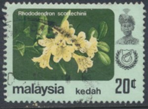 Kedah  Malaya  SC#  125a   Used  see details & scans