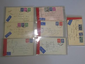 ISRAEL WW2 Censor covers correspondence to UK mainly - 19198