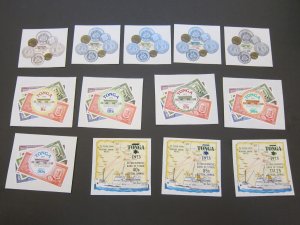 Tonga 1973 Sc 317-21,C125-9,CO66-8 set(13) MH