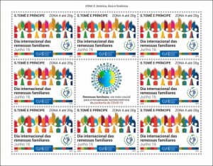 St Thomas - 2020 Family Remittances Zone 4 - 8 Stamp Sheet - ST200532c5