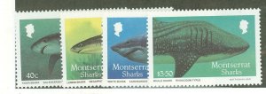 Montserrat #643-46  Single (Complete Set)