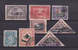 SA20g Liberia 1890's - 1910's selection of used stamps, some overprinted