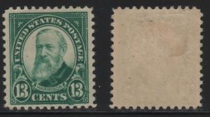 622 13c Harrison Hinged