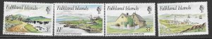 FALKLAND ISLANDS SG388/91 1981 EARLY SETTLEMENTS MNH