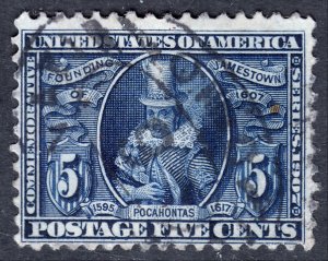 #330 Used, F-VF (CV $30 - ID24905) - Joseph Luft