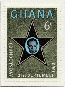 1960 GHANA 6dMH* Stamp A4P42F40188-