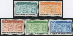 Andorra (French) #331-335 Mint (NH) Single