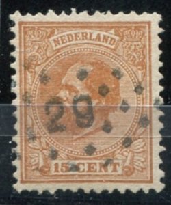 Netherlands Sc# 27 used