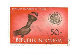 Indonesia 1963 - Scott #615 *