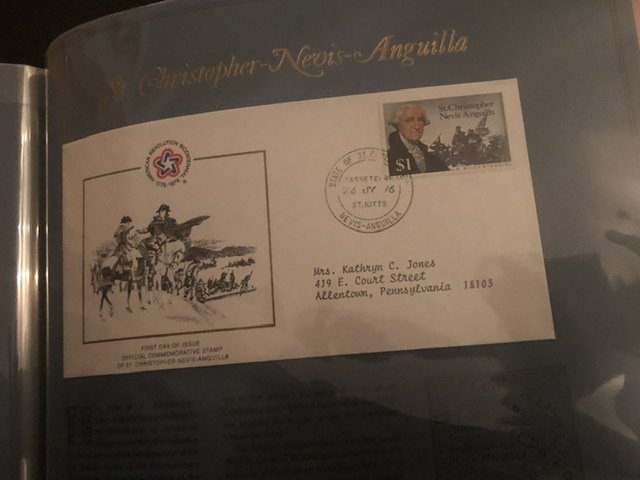 1776- 1976 Beautiful American Revolution Bicentennial First Day Covers