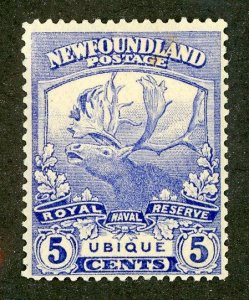 383 Newfoundland 1919 #134 mlh* CV $9.00 (offers welcome)