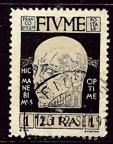 Fiume 95 Used 1920 issue    (ap3367)