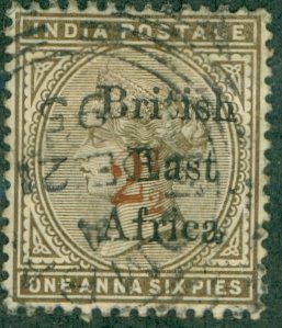 BRITISH EAST AFRICA 59a USED (RL) 806 CV $135.00 BIN $60.00